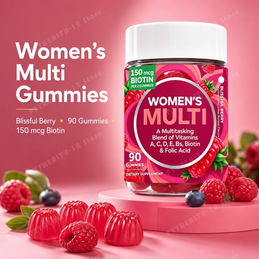Multivitamin Gummy Adult - Women's Multivitamin Gummies 90 Count with