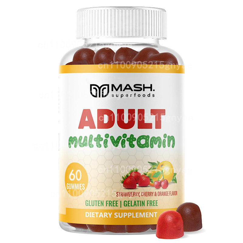 Multivitamin Gummy Adult - Adult Daily Multivitamin Gummies, Containing Iron,