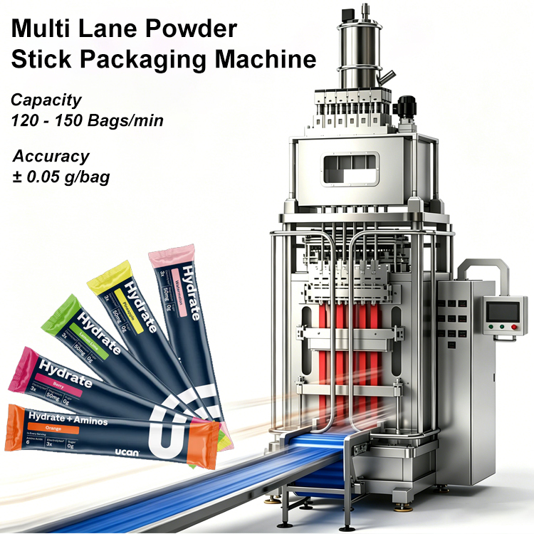 Electrolyte Powder Pack - Automatic 5g 10g Energy Drink Powder