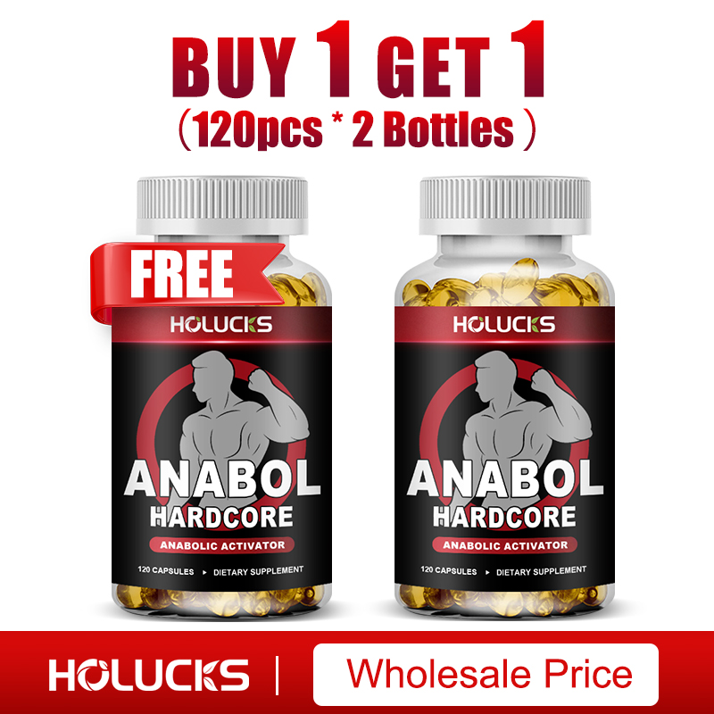 Pre Workout Supplement - ANABOLIC Muscle Builder for Men, Boosts