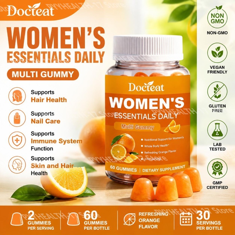 Docteat Women's Essentials Dai - Multivitamin Gummy Adult review and price