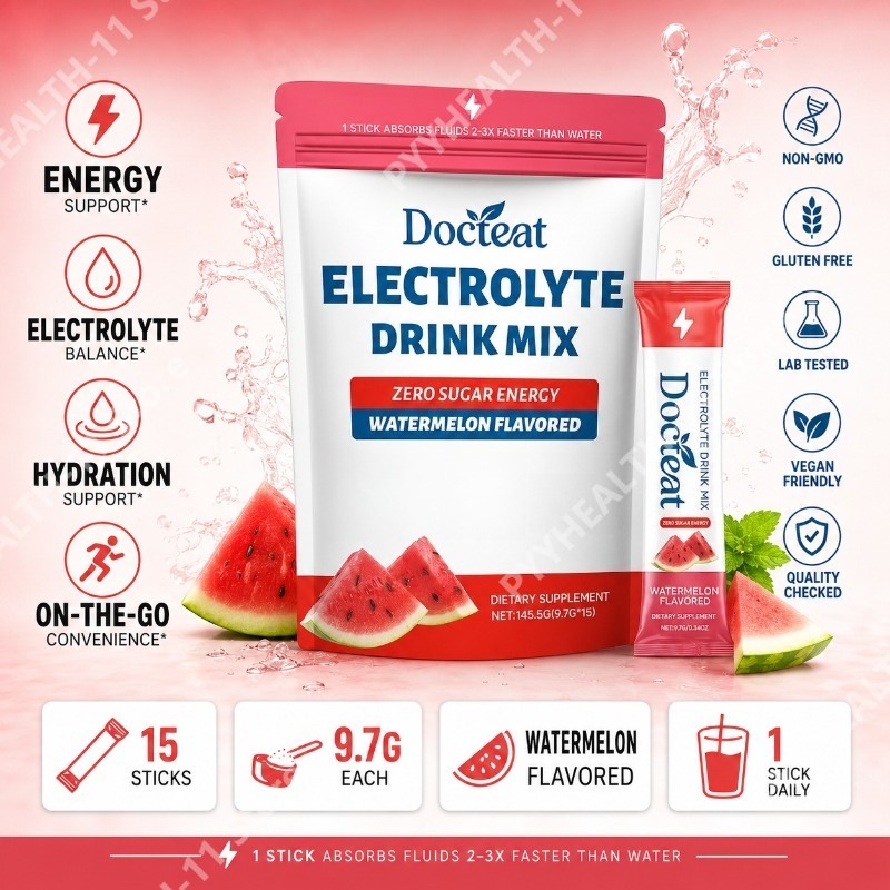 Watermelon Electrolyte Drink M - Electrolyte Powder Pack review and price
