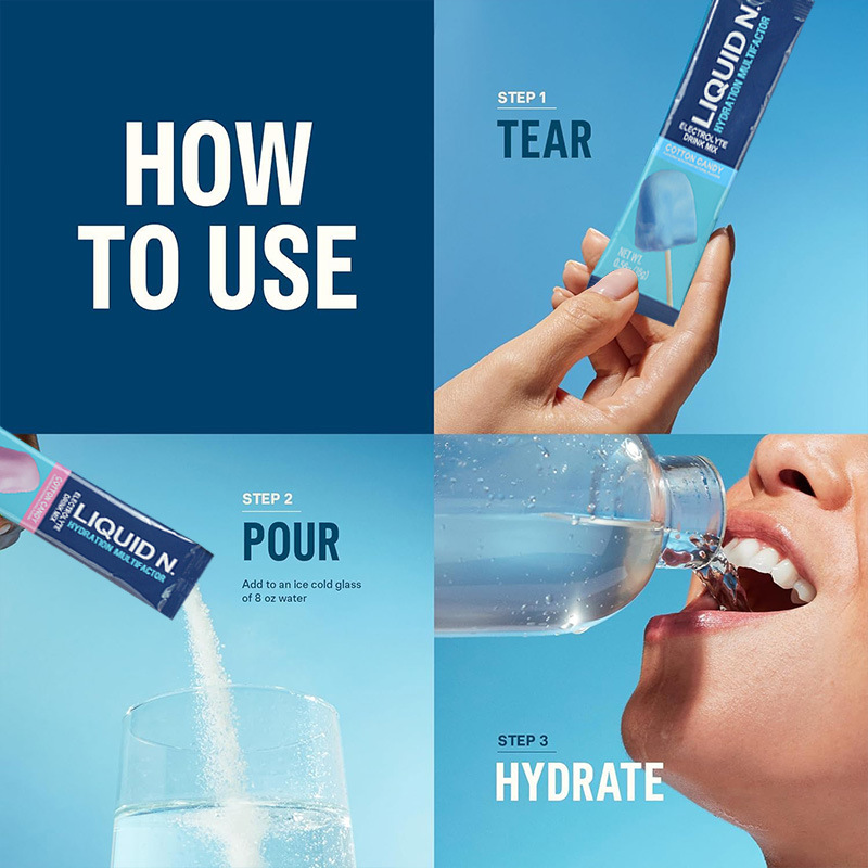 Hydration Multiplier - Cotton  - Electrolyte Powder Pack review and price