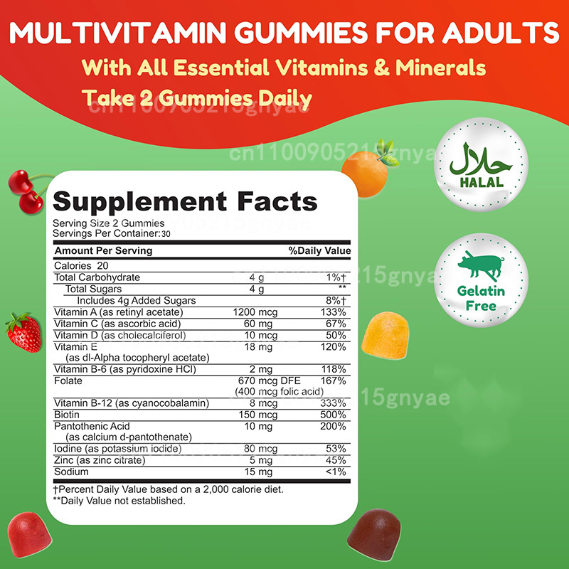 Adult Daily Multivitamin Gummi - Multivitamin Gummy Adult review and price