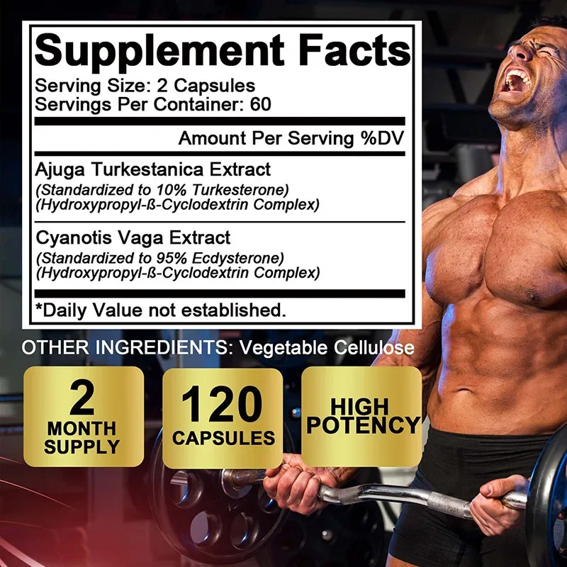 TURKESTERONE & ECDYSTERONE Ext - Pre Workout Supplement review and price