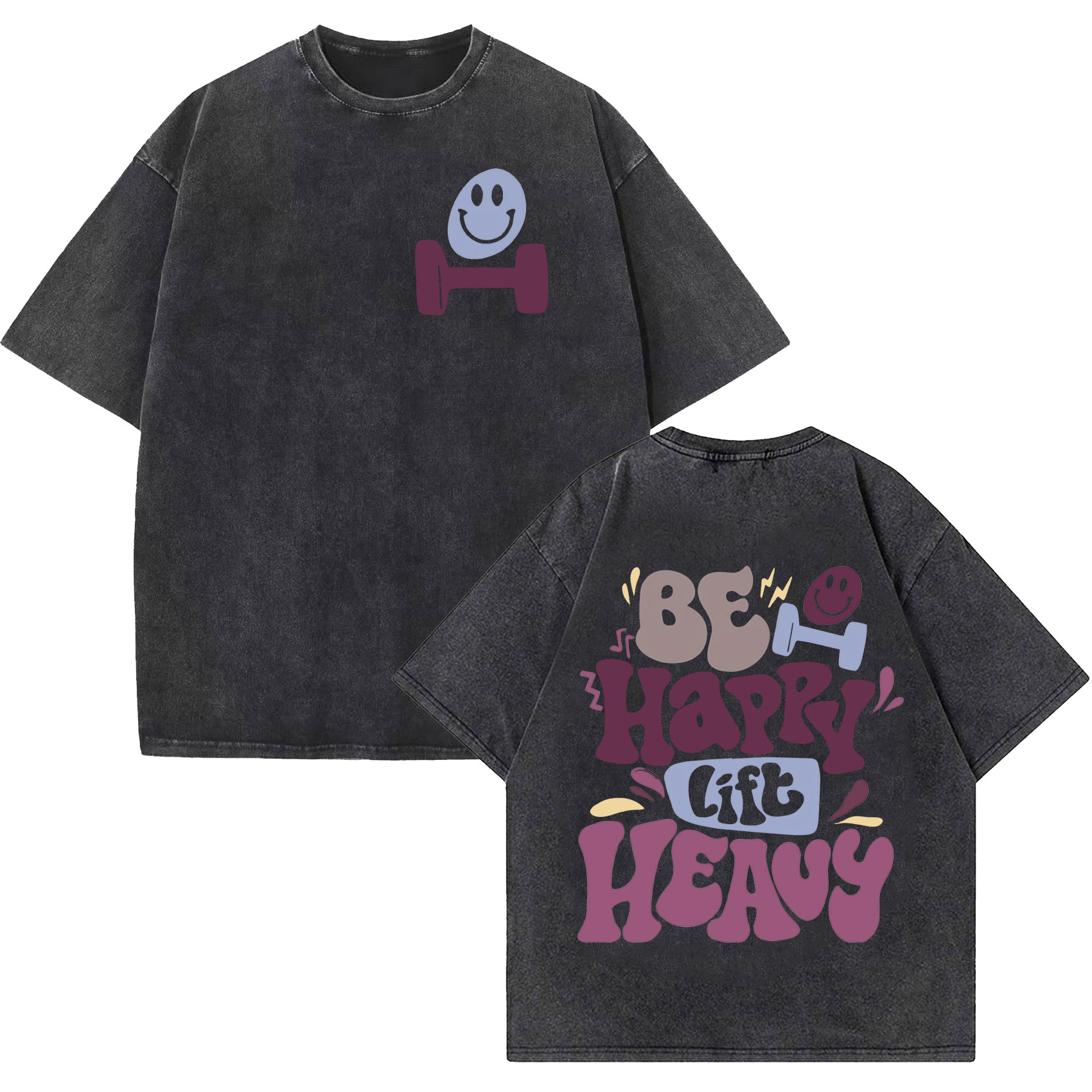 Vintage Acid Washed Distressed - Nutrition Fitness Gym review and price