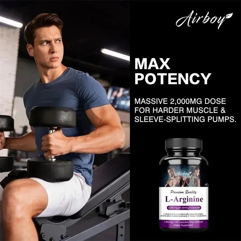 Men's L Arginine Capsules Supp - Pre Workout Supplement review and price