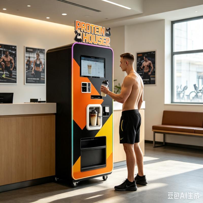 Protein Shake Vending Machine  - Nutrition Fitness Gym review and price