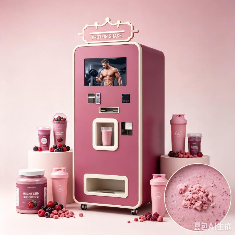 Protein Shake Vending Machine  - Nutrition Fitness Gym review and price