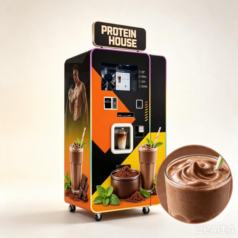 Protein Shake Vending Machine  - Nutrition Fitness Gym review and price