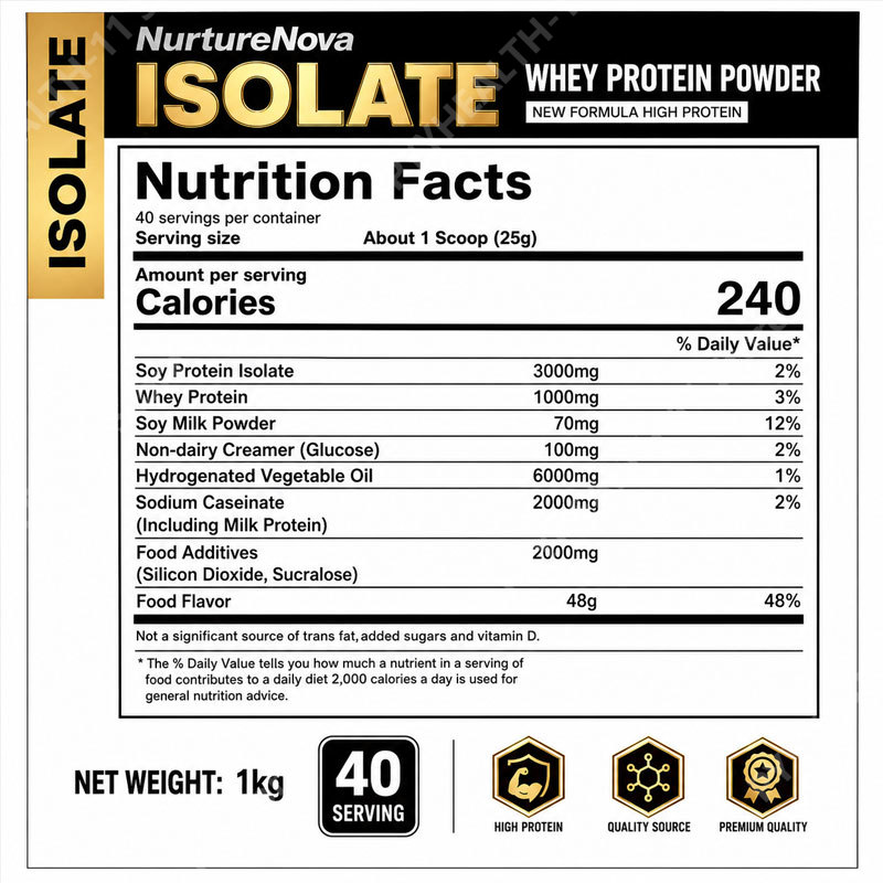 Whey Protein Isolate Powder Lo - Nutrition For Fitness And Sports review and price