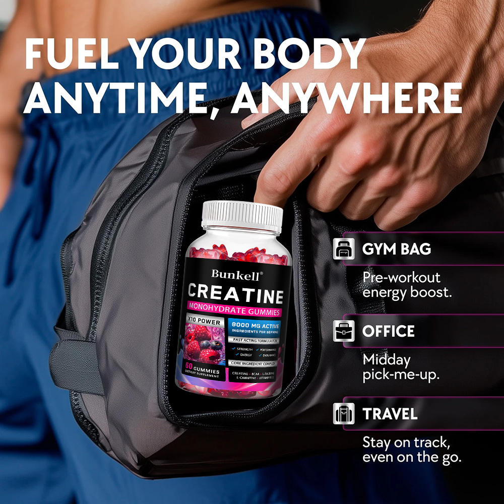 Creatine Monohydrate Gummies - - Pre Workout Supplement review and price
