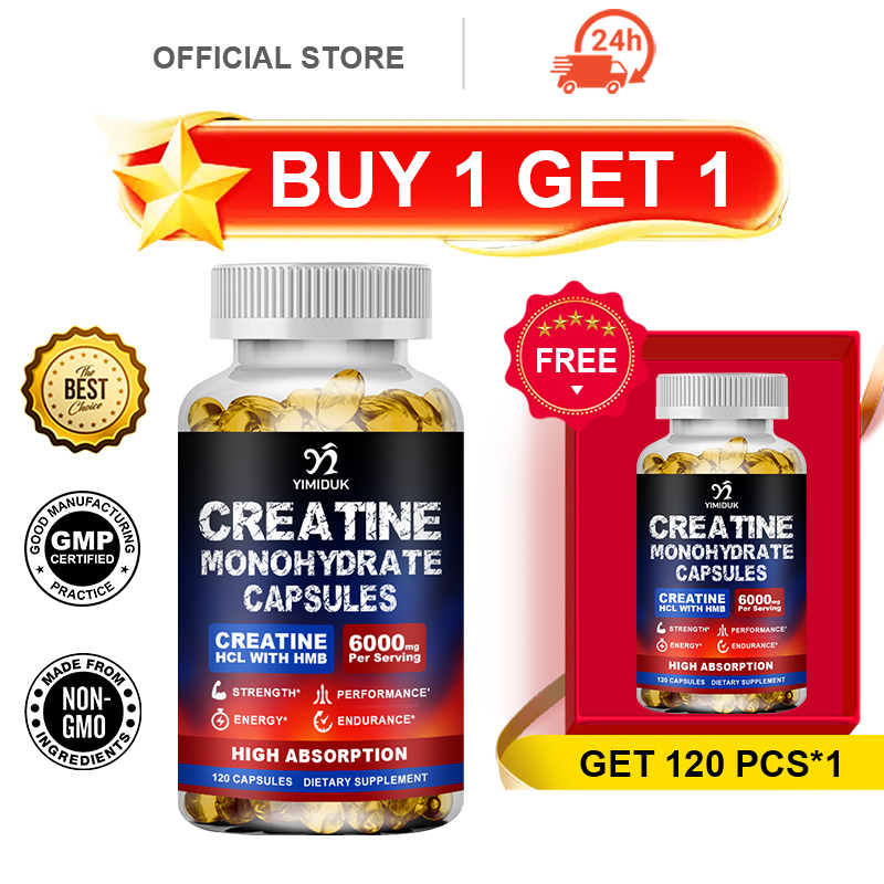 3-in-1 Creatine Monohydrate HC - Creatine Hcl Capsule review and price