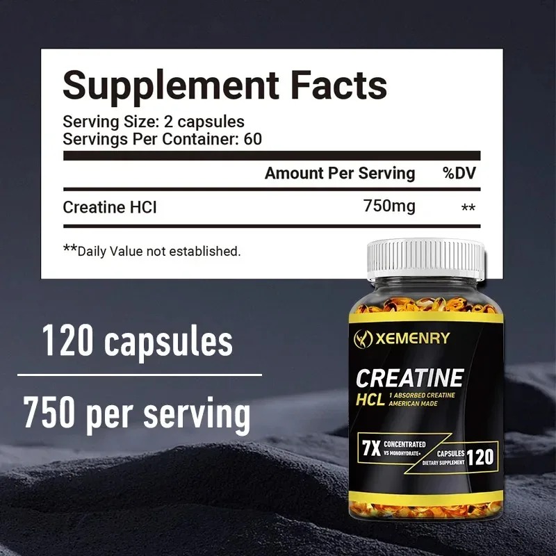 Creatine Capsules, HCL Creatin - Creatine Hcl Capsule review and price