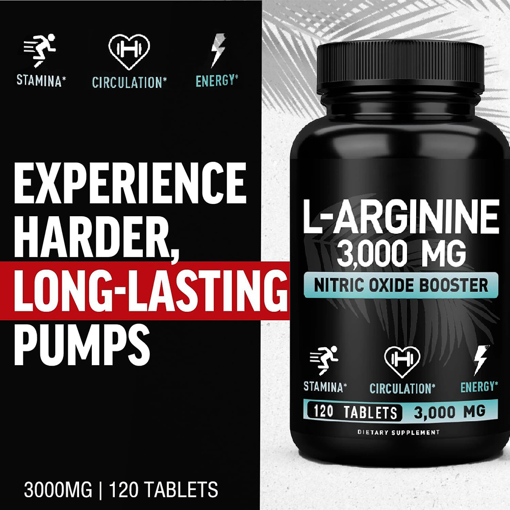 L Arginine 3000mg Capsules wit - Pre Workout Supplement review and price