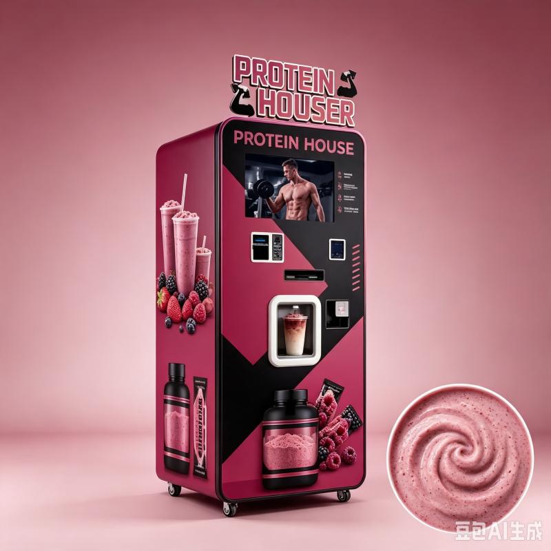 Protein Shake Vending Machine  - Nutrition Fitness Gym review and price